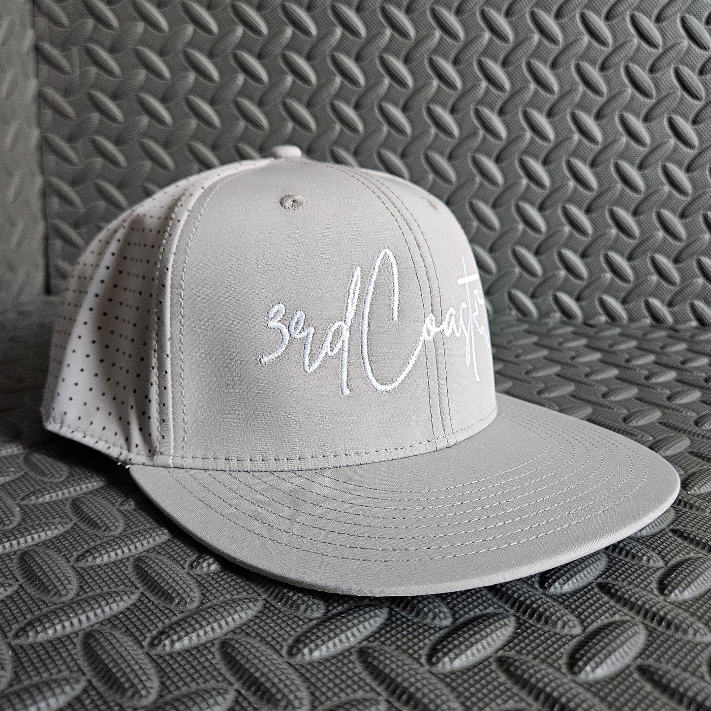 Grey Snapback Hat