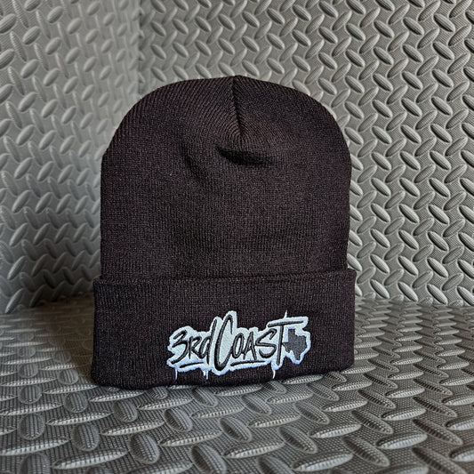 Black Graffiti 3rd Coast Beanie