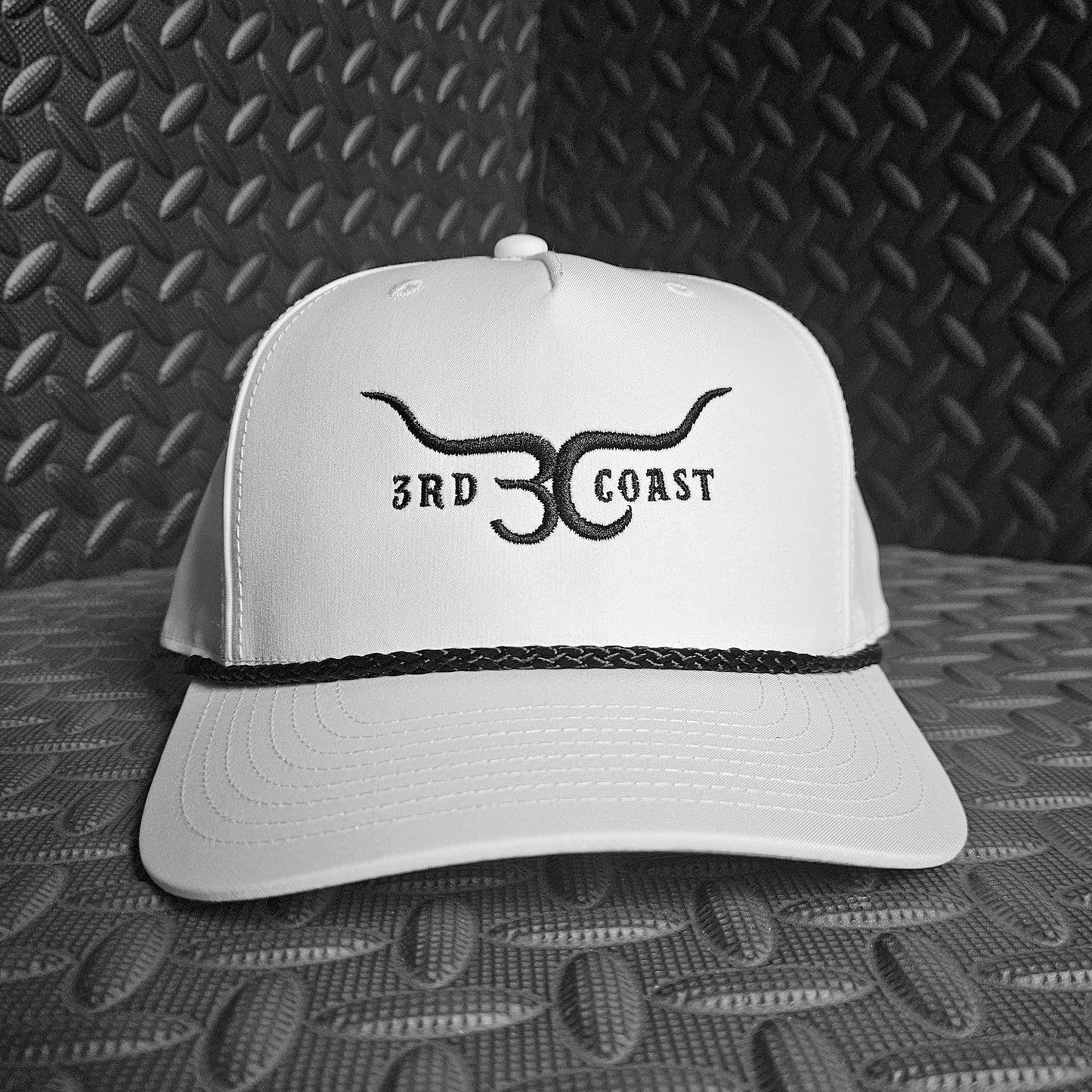 White Horns Richardson 258 Rope Snapback Hat