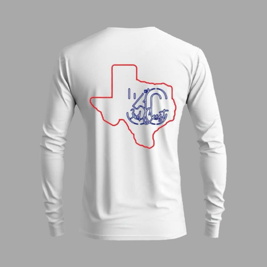 White Long Sleeve 3rd Coast Shirt