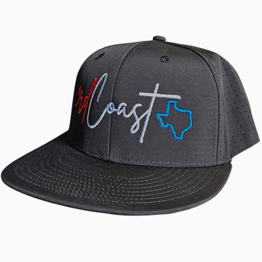 Black RWB Snapback Hat