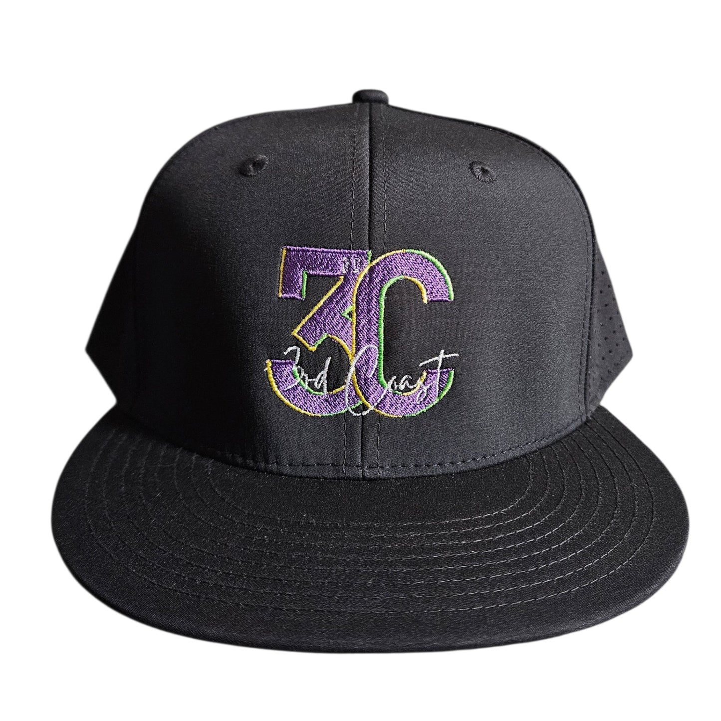 Mardi Gras Fitted Hat