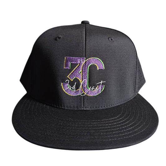 Mardi Gras Fitted Hat