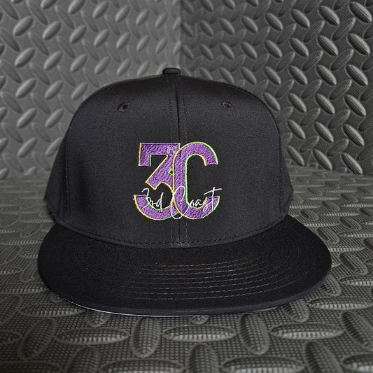 Mardi Gras Fitted Hat