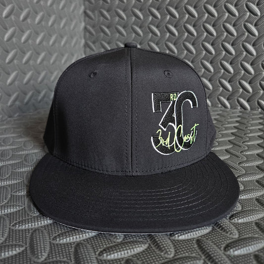 Neon Green Fitted Hat