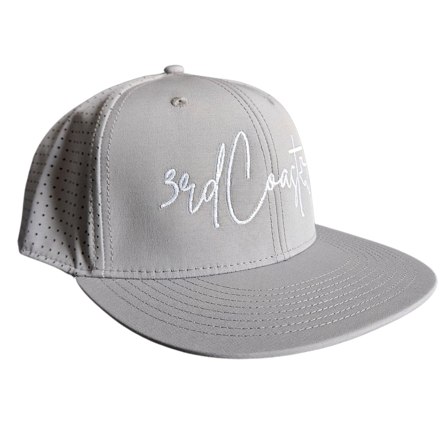 Grey Snapback Hat