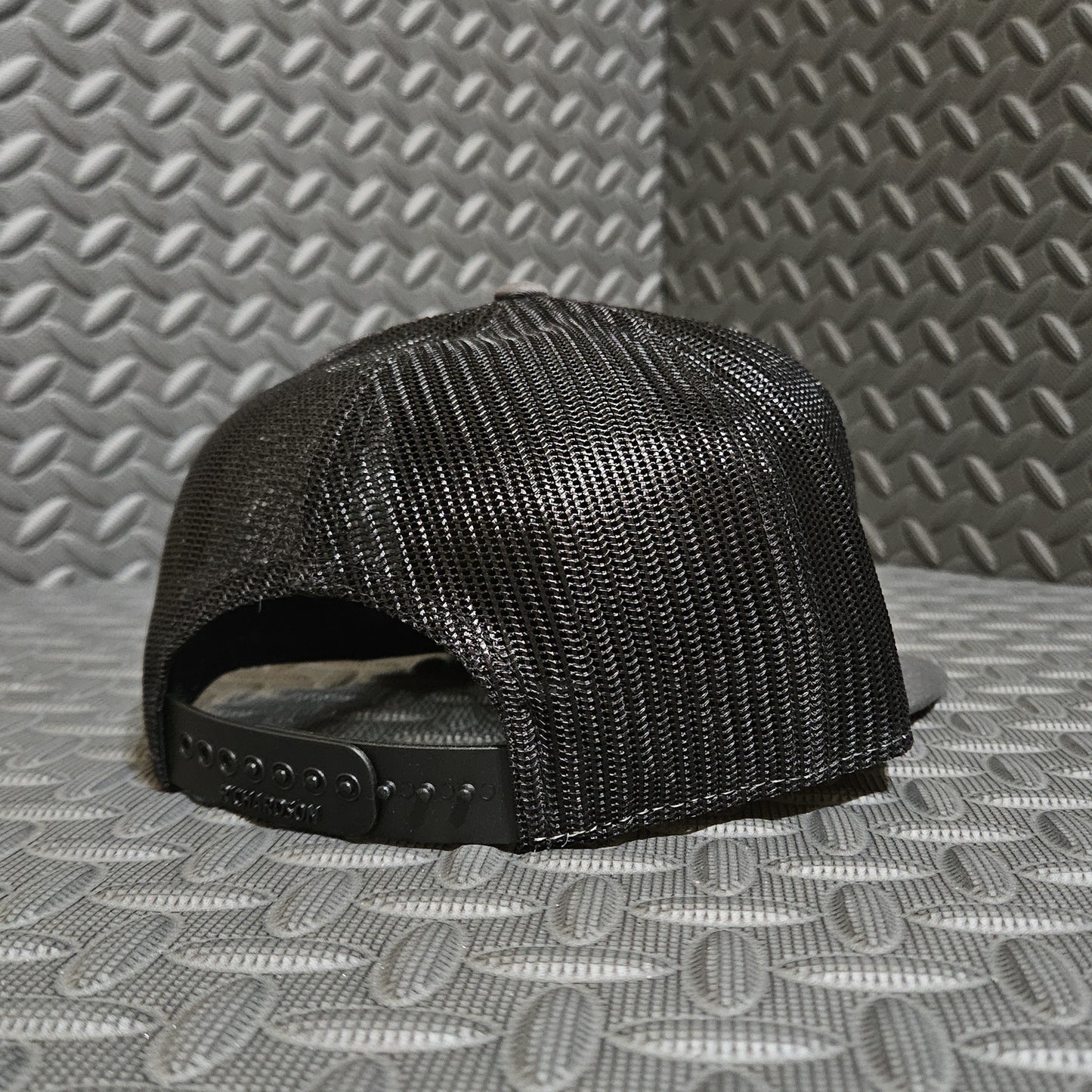 Charcoal Richardson 168 Horns Snapback Hat