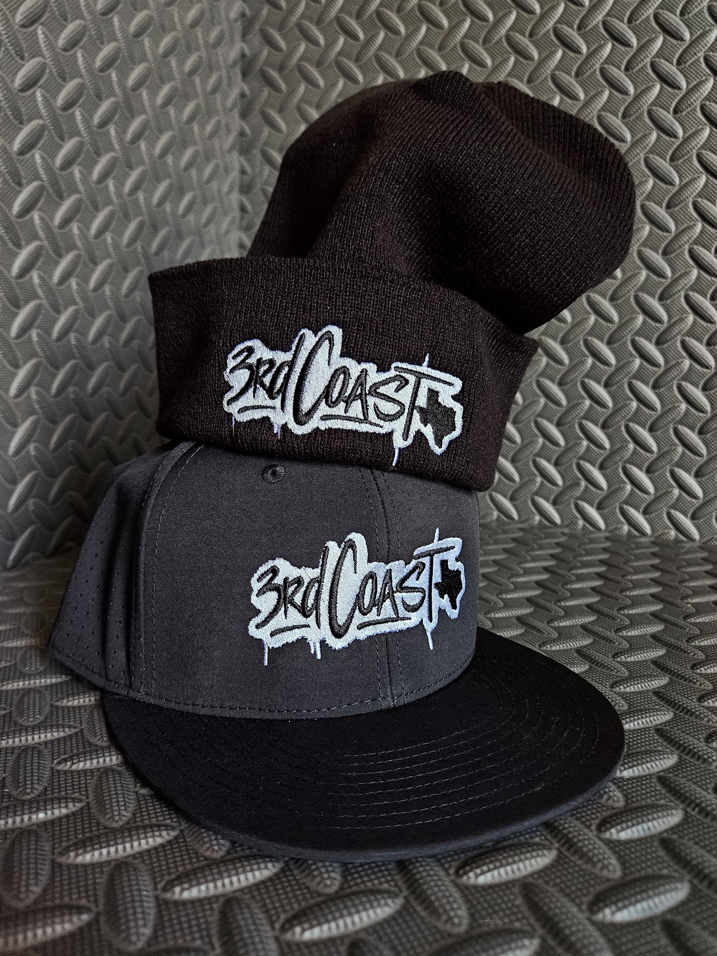 Black Graffiti 3rd Coast Beanie