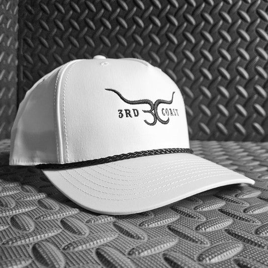 White Horns Richardson 258 Rope Snapback Hat