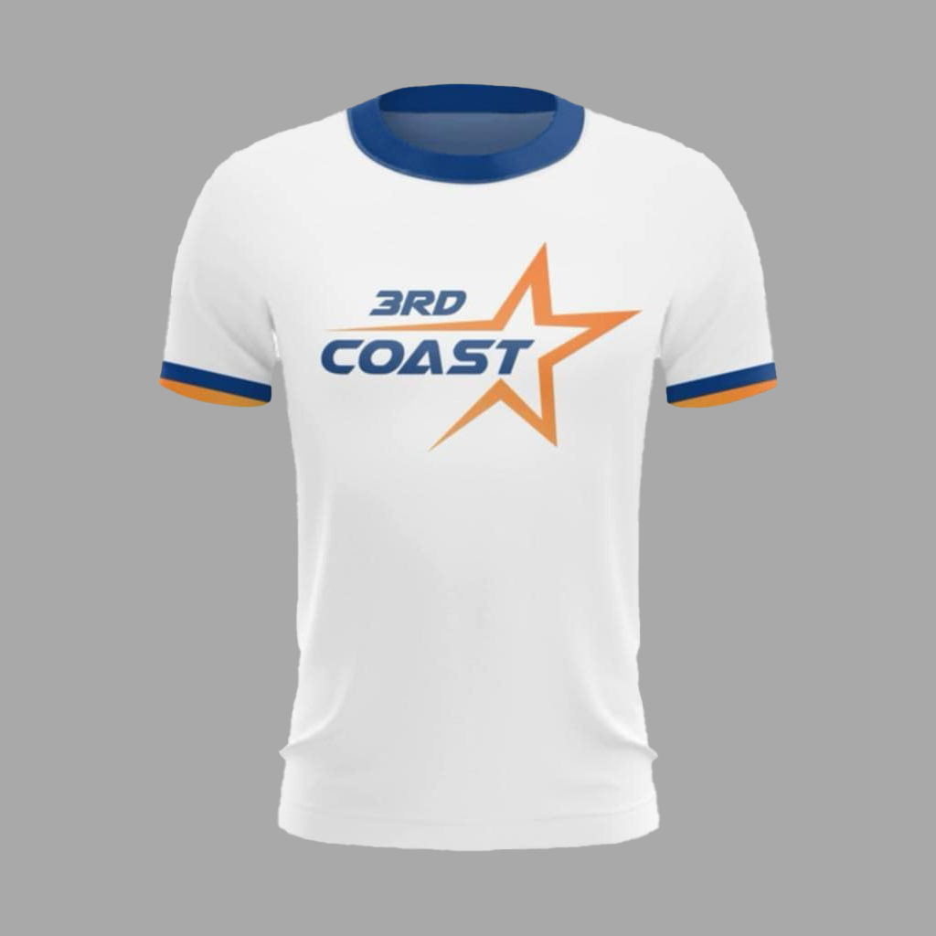3rd Coast Blue and Orange Star Shirt