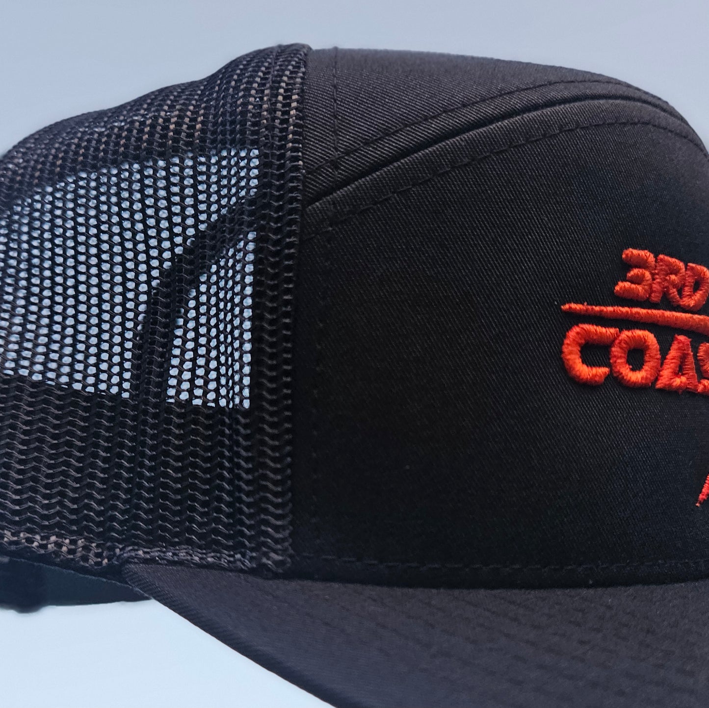 Navy Richardson 168 With Orange Star Snapback Hat