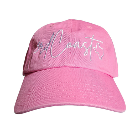 Pink 3rd Coast Texas Dad Hat