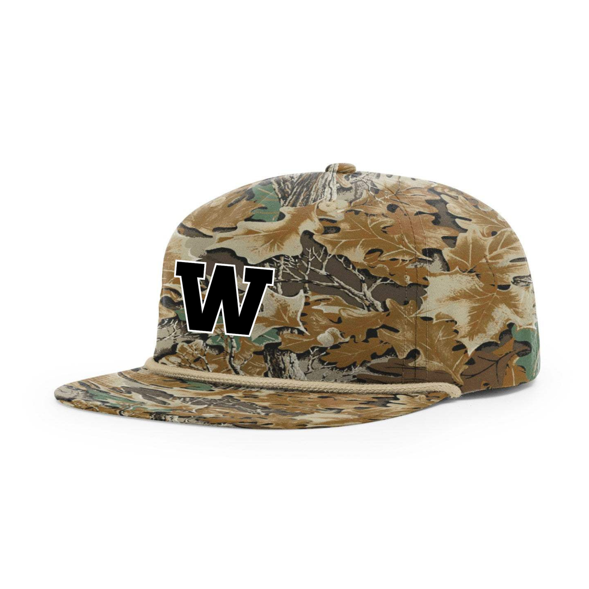 Willis Camo Snapback Rope Hat