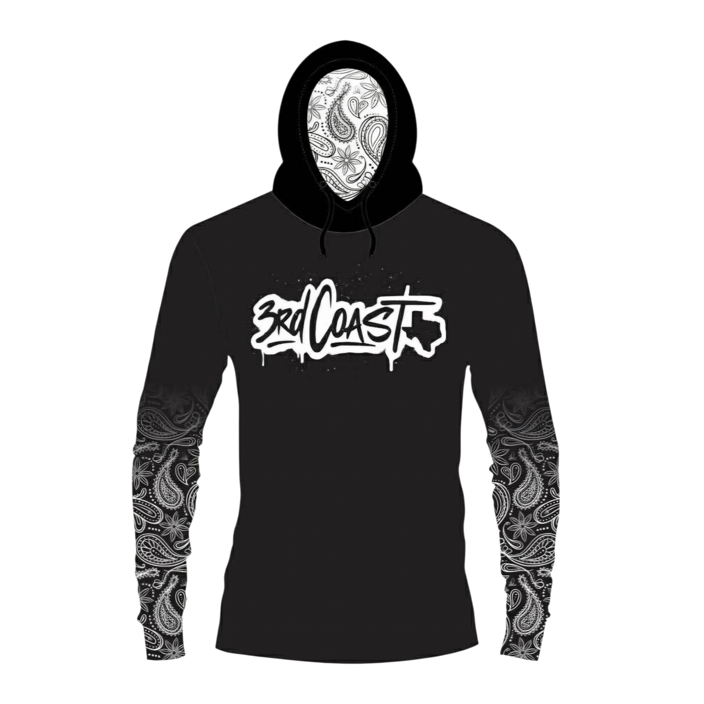 3rd Coast Paisley Hooded Long Sleeve Jersey