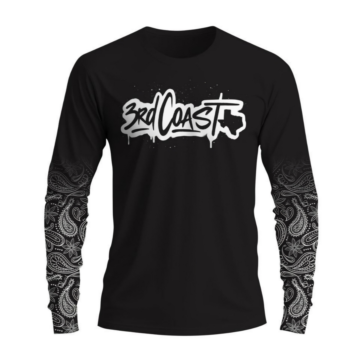 3rd Coast Graffiti Paisley Long Sleeve Shirt