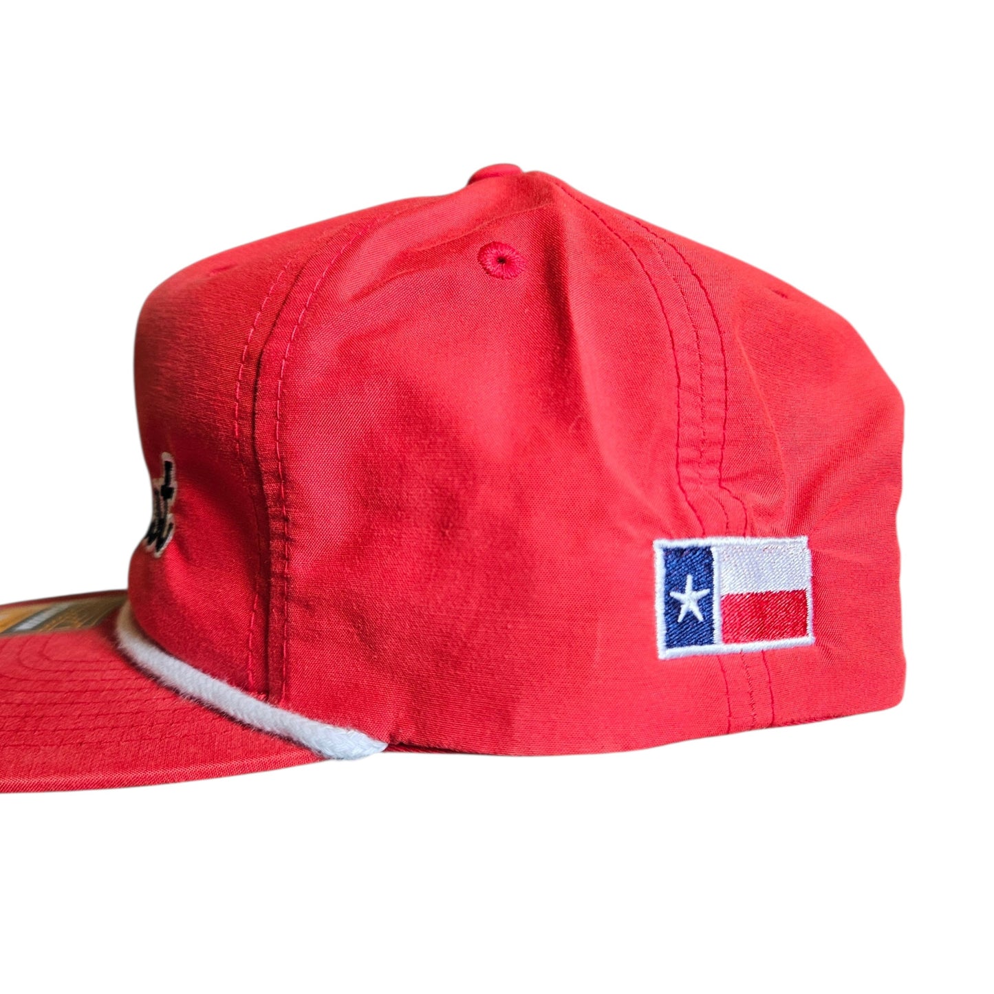 Red 3rd Coast TX Flag Richardson 256 Rope Snapback Hat