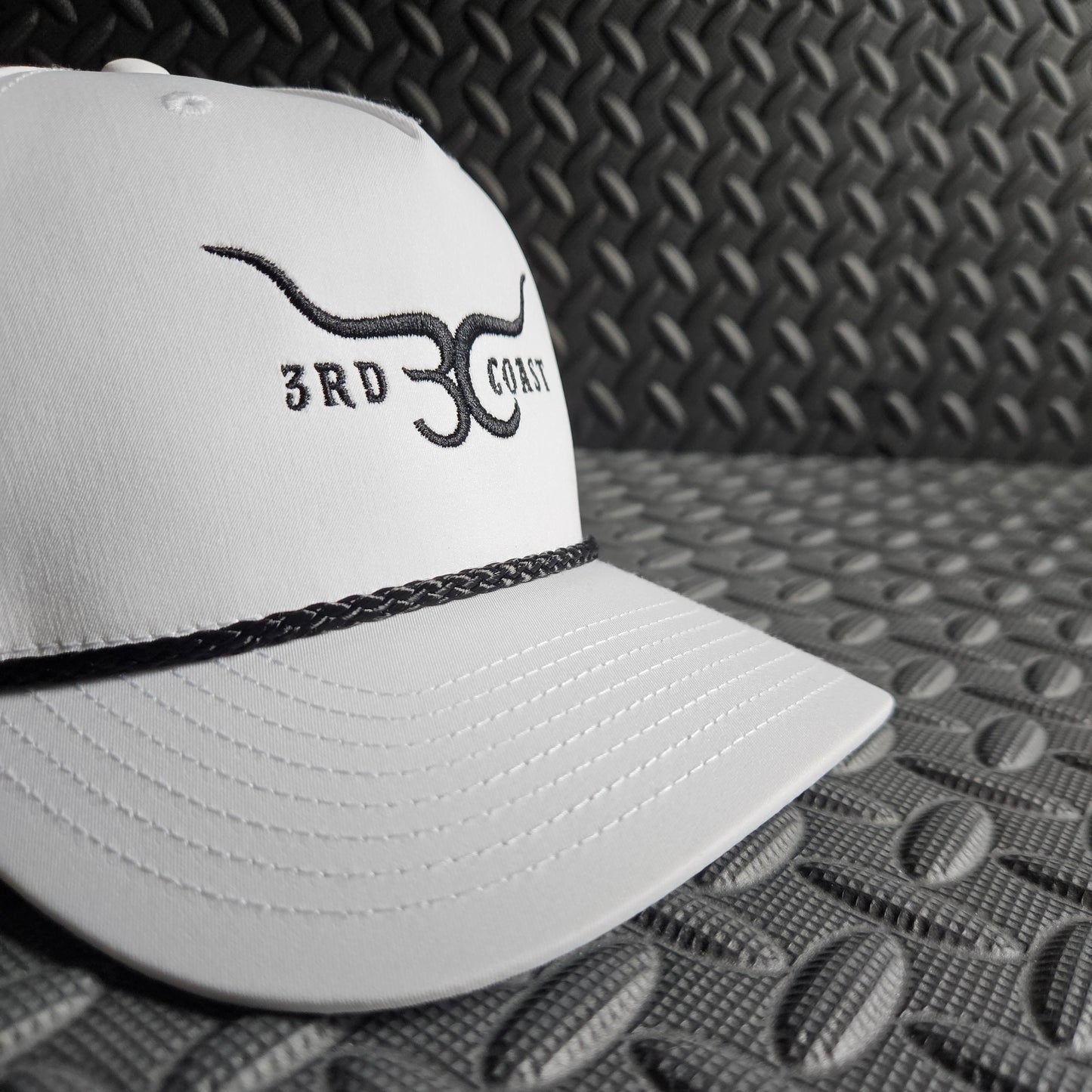 White Horns Richardson 258 Rope Snapback Hat